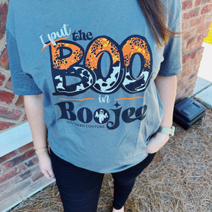 Open image in slideshow, Boo in Boojee Short Sleeve Tee
