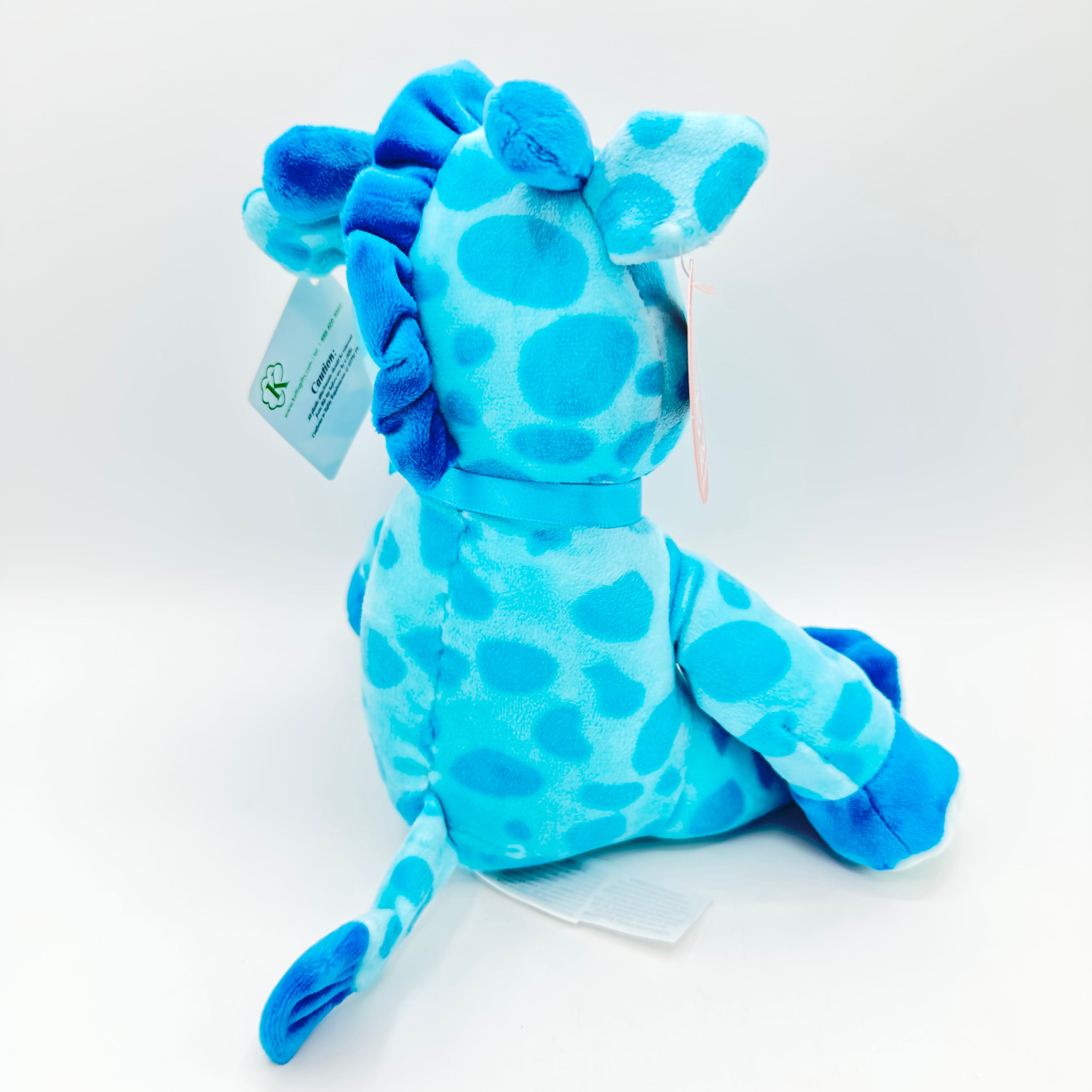Giraffe Rattle Pink + Blue