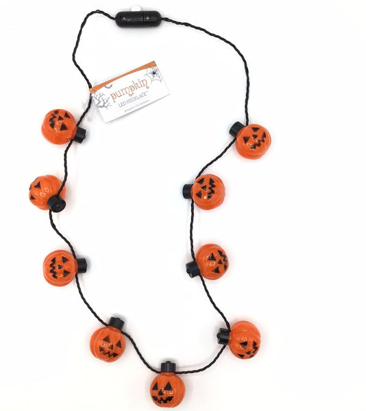 Light-Up Pumpkin Necklace | eBay