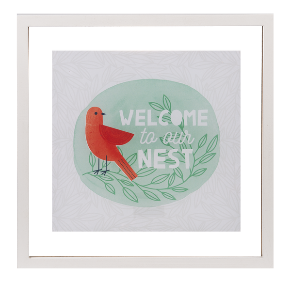Welcome to Our Nest Frame