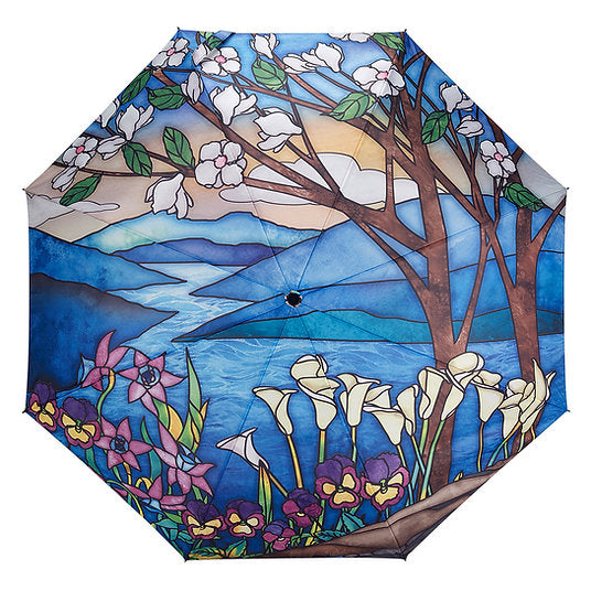 Stained Glass Folding Umbrella