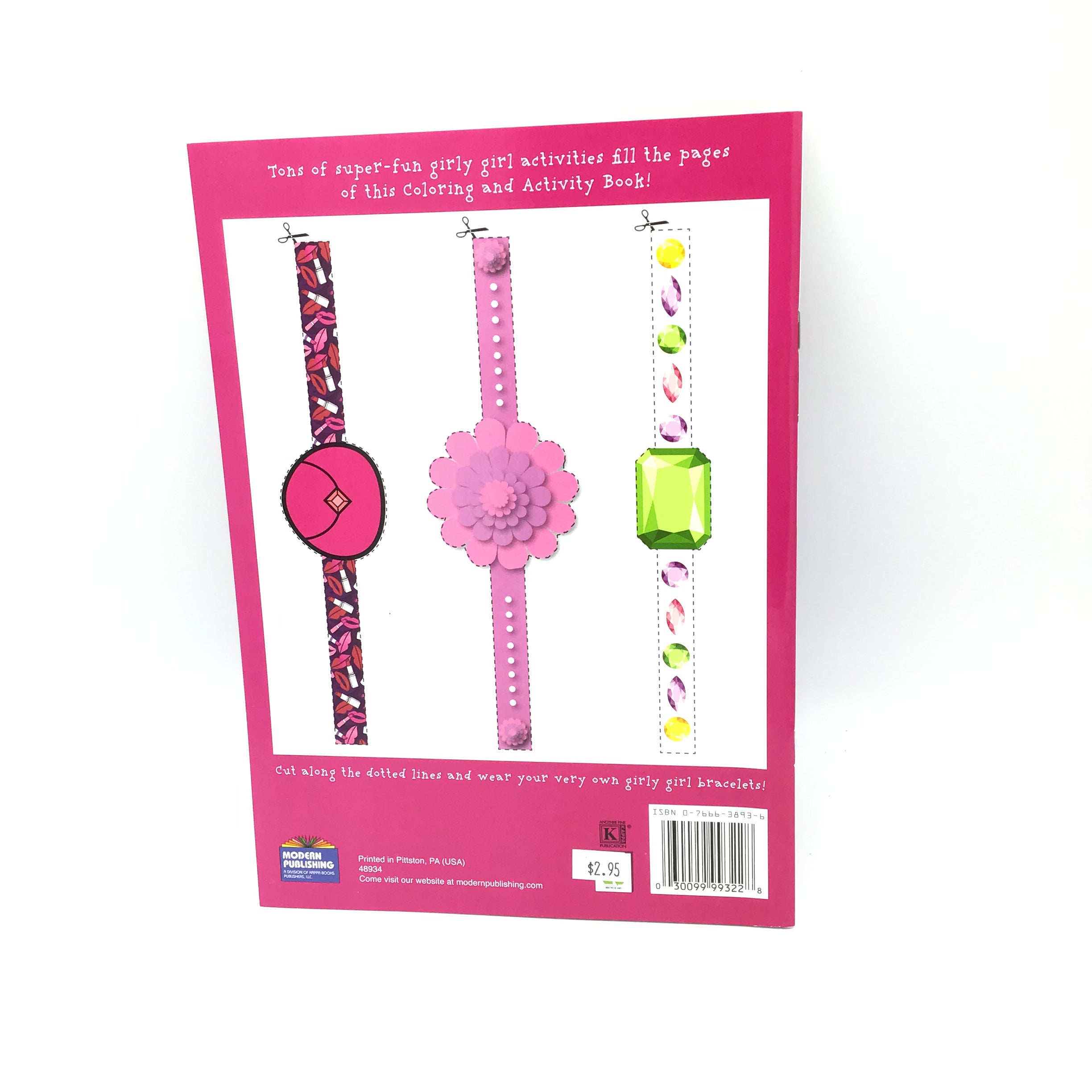 Girly Girl Coloring & Activity book